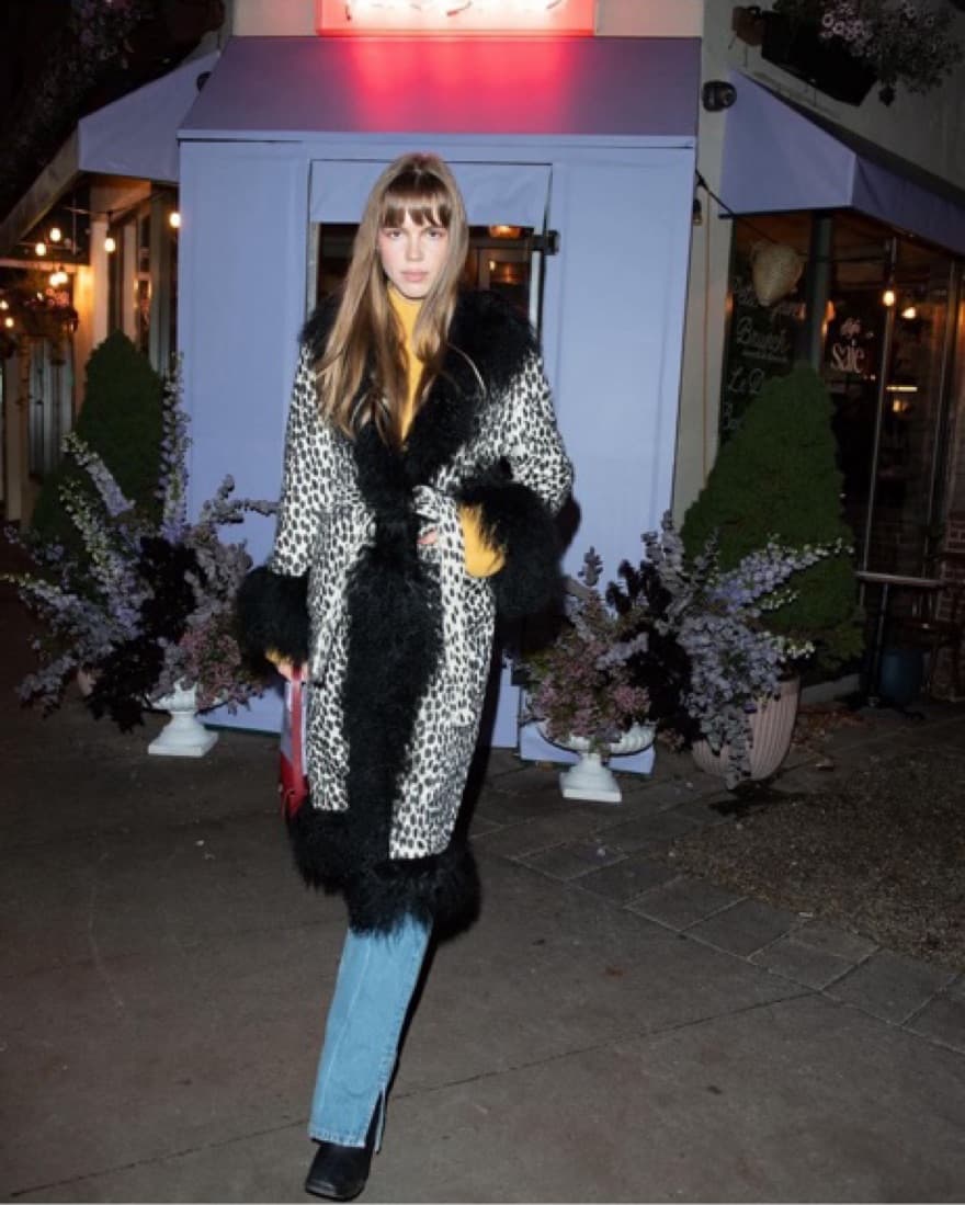Charlotte Simone Rita Cheetah Coat - Image 4