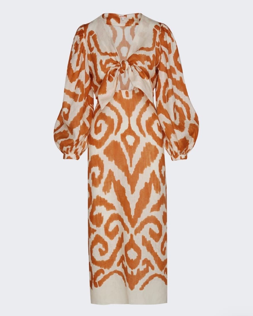 Johanna Ortiz ikat Midi Dress - Image 3