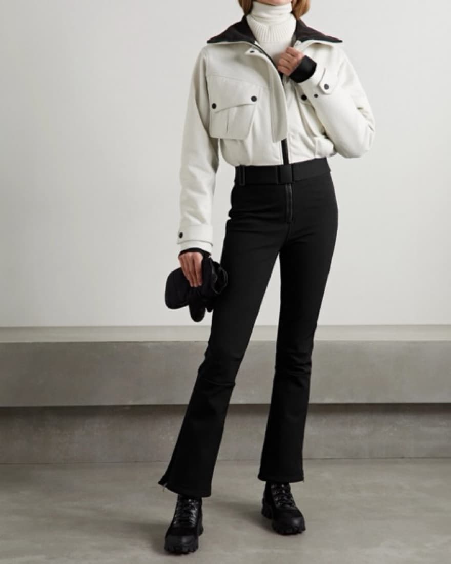 Telluride Belted Two Tone Ski Suit - Image 2