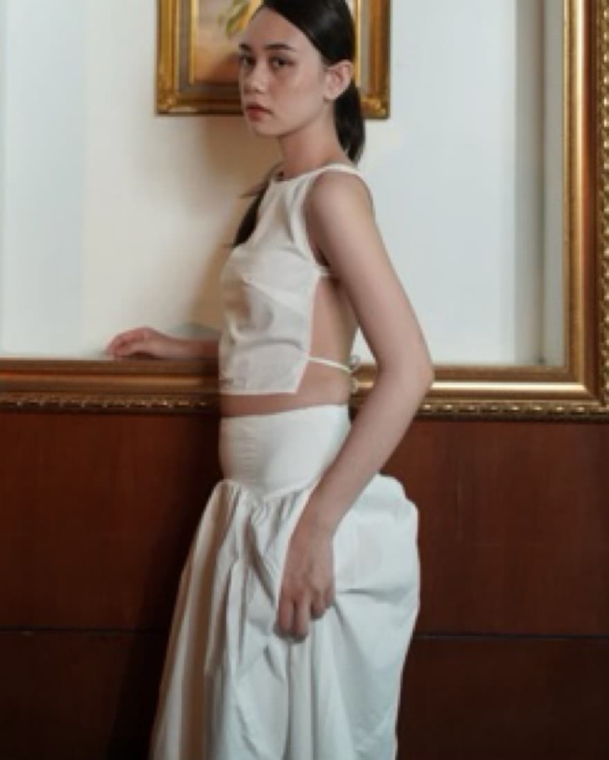 Chulle White Skirt - Image 2