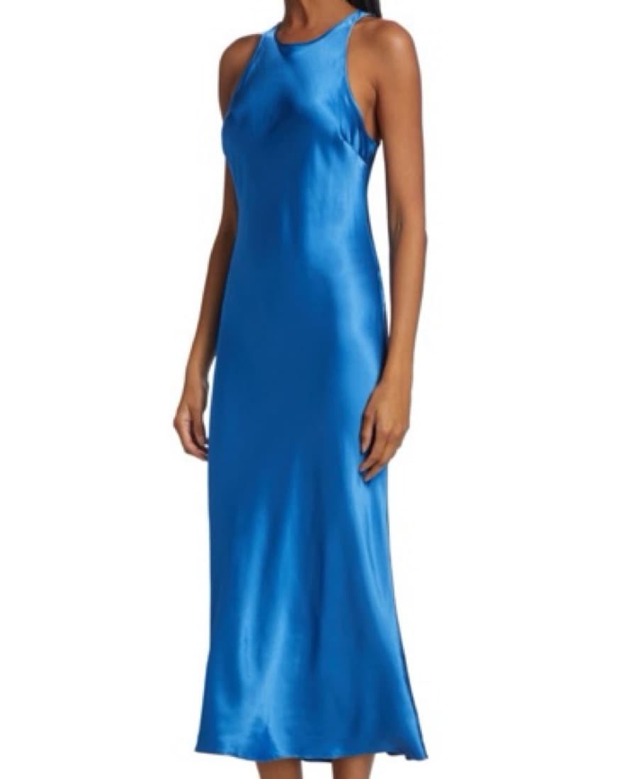 Rails Solene Satin Sleeveless Midi-Dress - Image 5