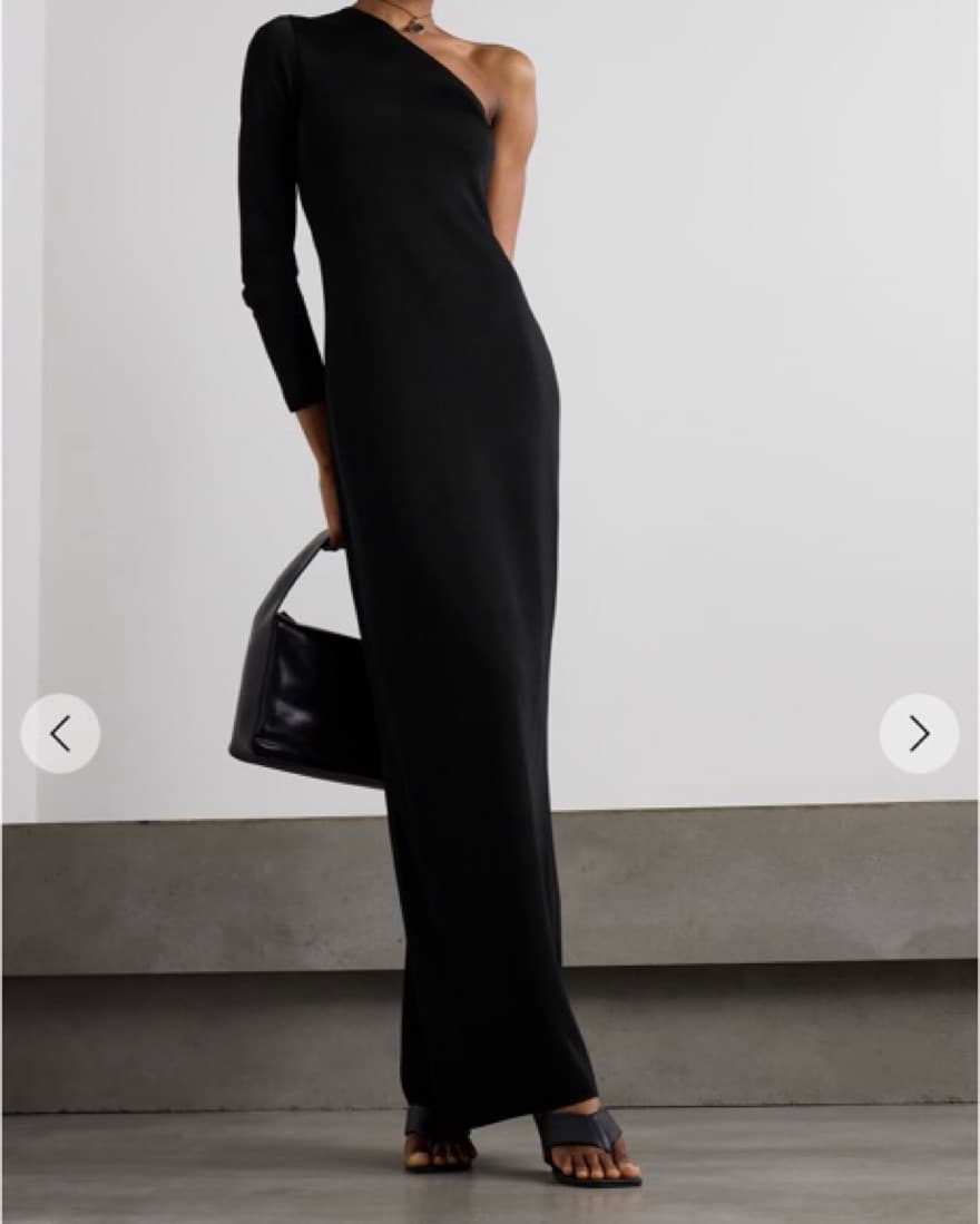 Nili Lotan Ranni One Shoulder Maxi Dress - Image 2
