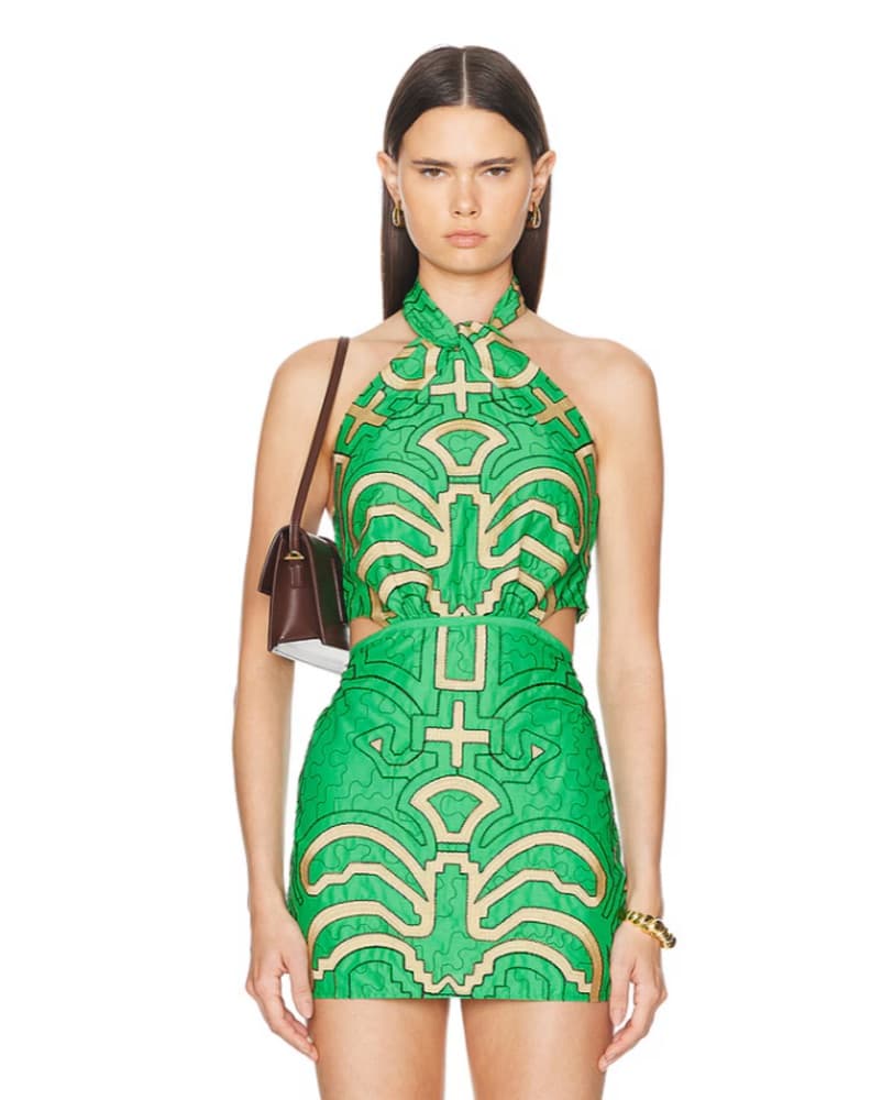 Johanna Ortiz Rainforest Mini Dress - Image 1