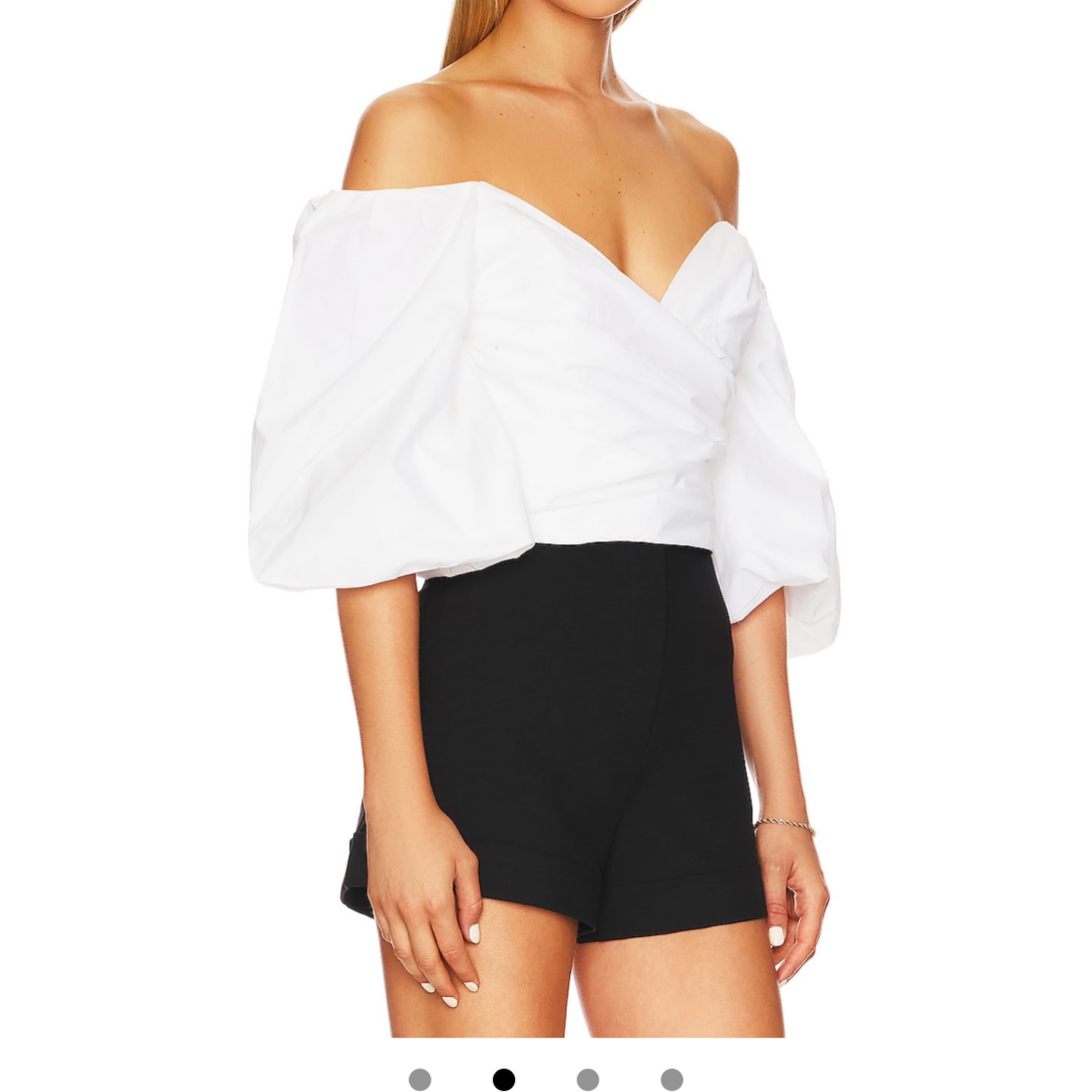 Bardot Eva Poplin Top - Image 2