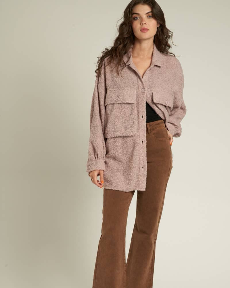 En Creme Women’s Teddy Jacket - Image 2