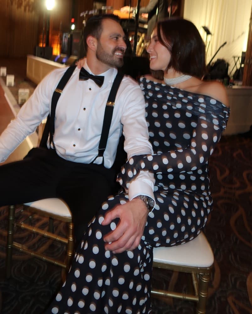 Polka Dot Off-the-Shoulder Maxi Dress - Image 2