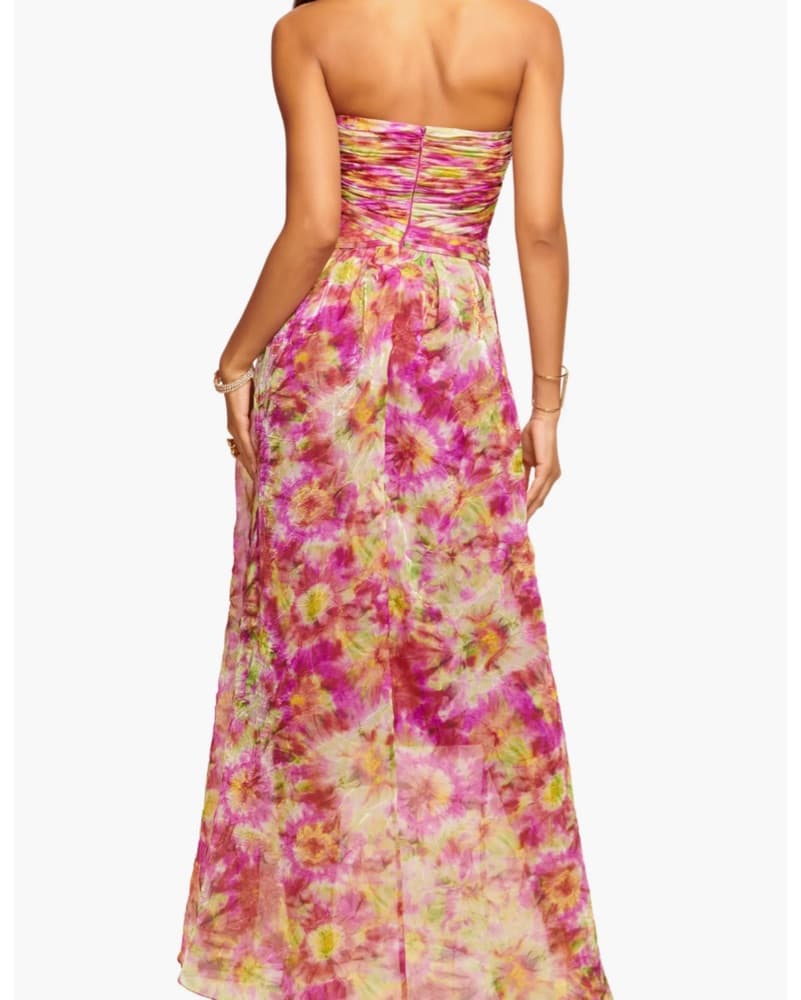Vibrant Floral Maxi Dress - Image 2