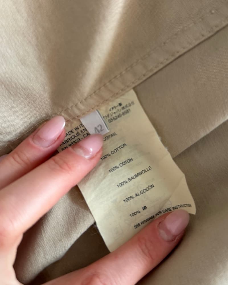 Prada Vintage 2000s Cotton Blazer  - Image 4