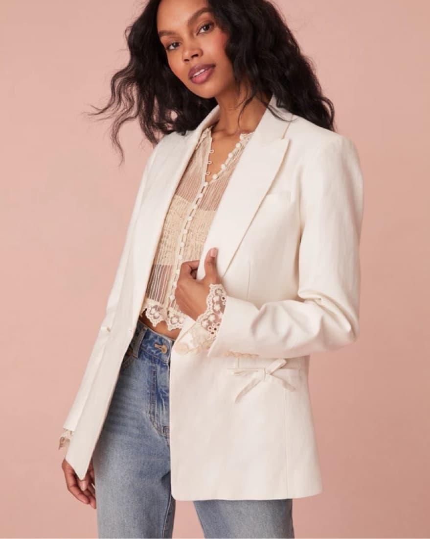 LoveShackFancy Lamia Blazer - Image 1