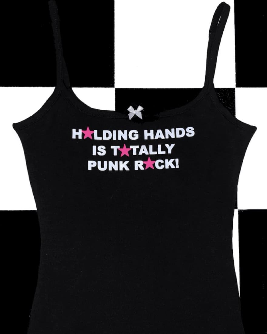 Holding Hands Bow Tank Top  - Image 1
