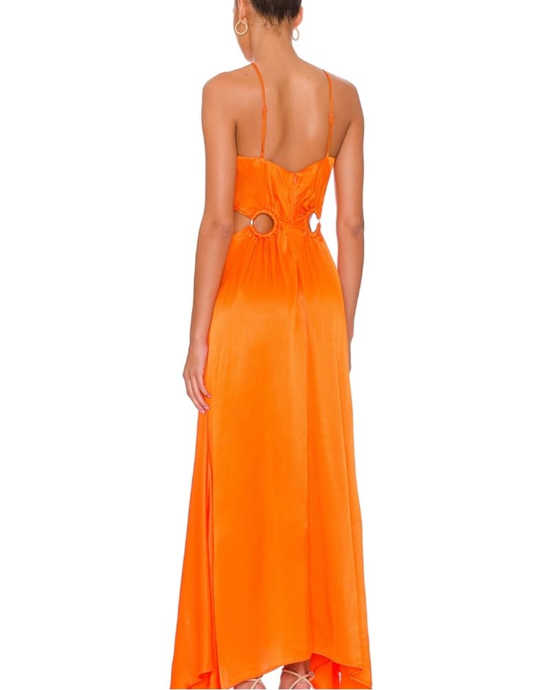 Elliatt Visitant Orange Maxi Dress - Image 2