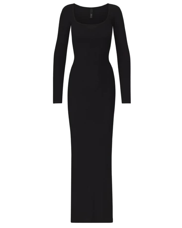 Skims Soft Lounge Long Sleeve Dress - Image 2