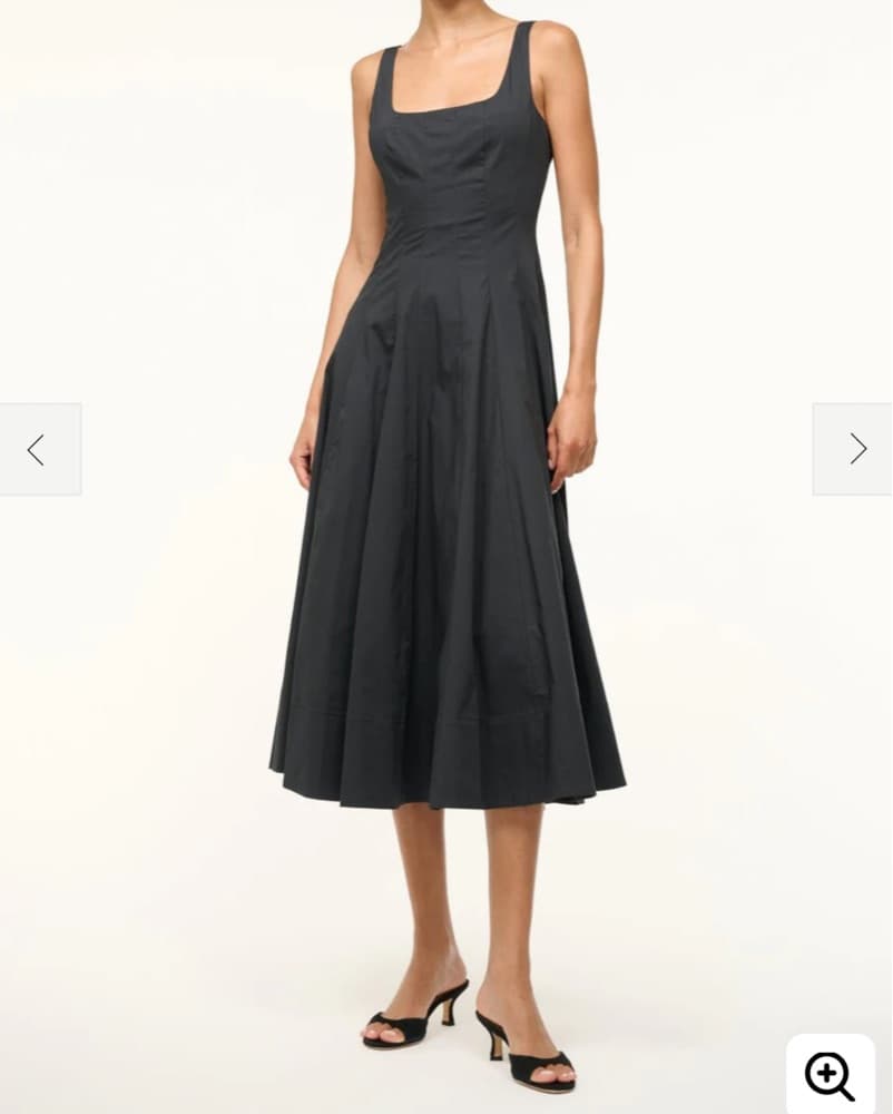Staud Wells Midi Dress - Image 3
