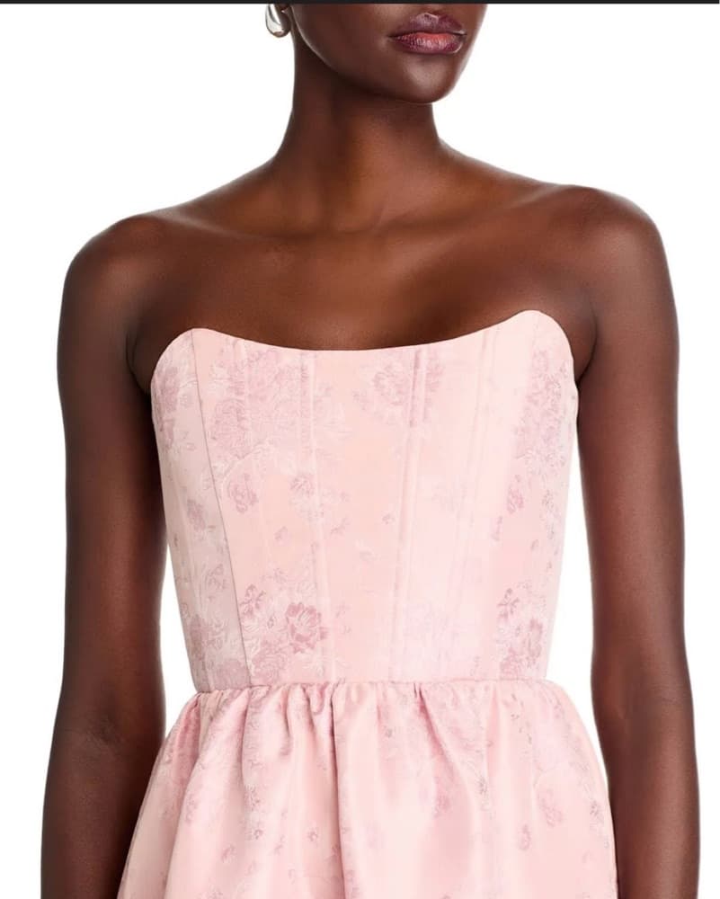 Pink V Chapman Dress - Image 2