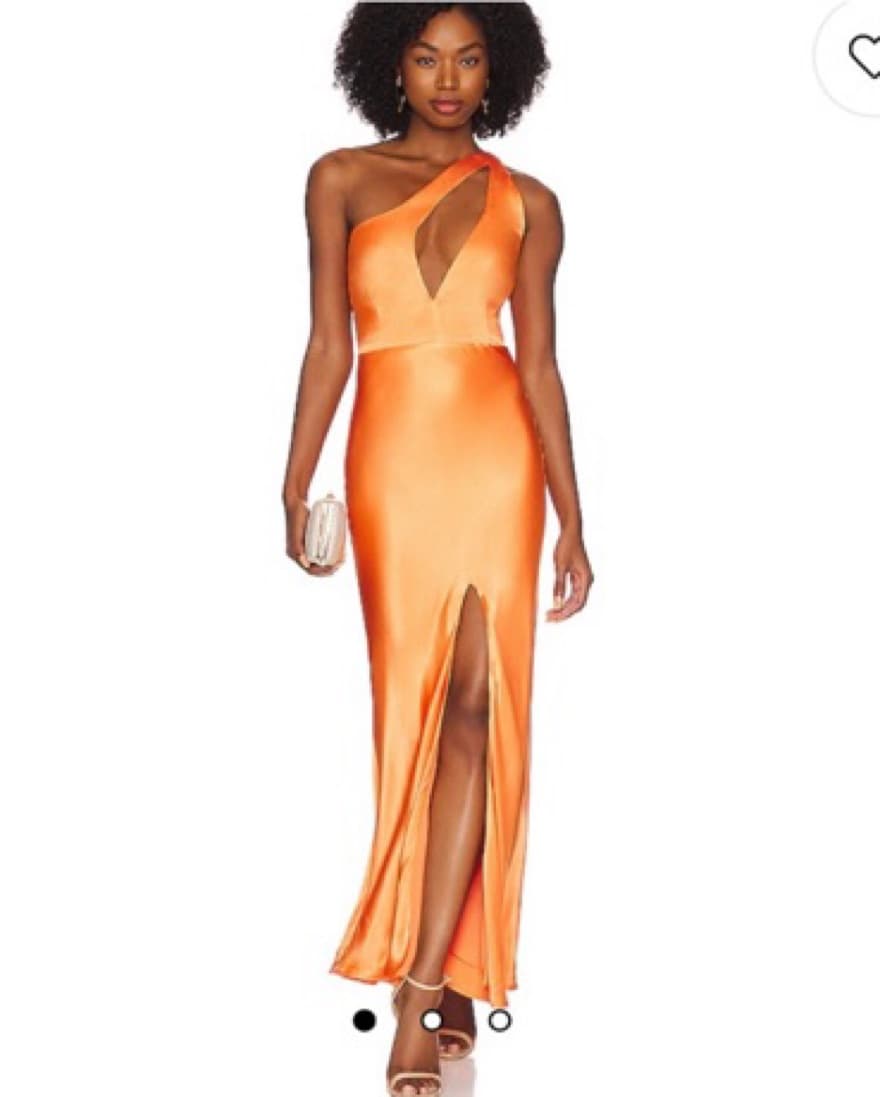 Orange Formal Dress - Image 1