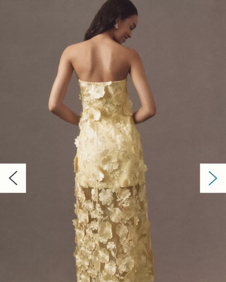 Endless Rose Strapless Floral Dress - Image 2