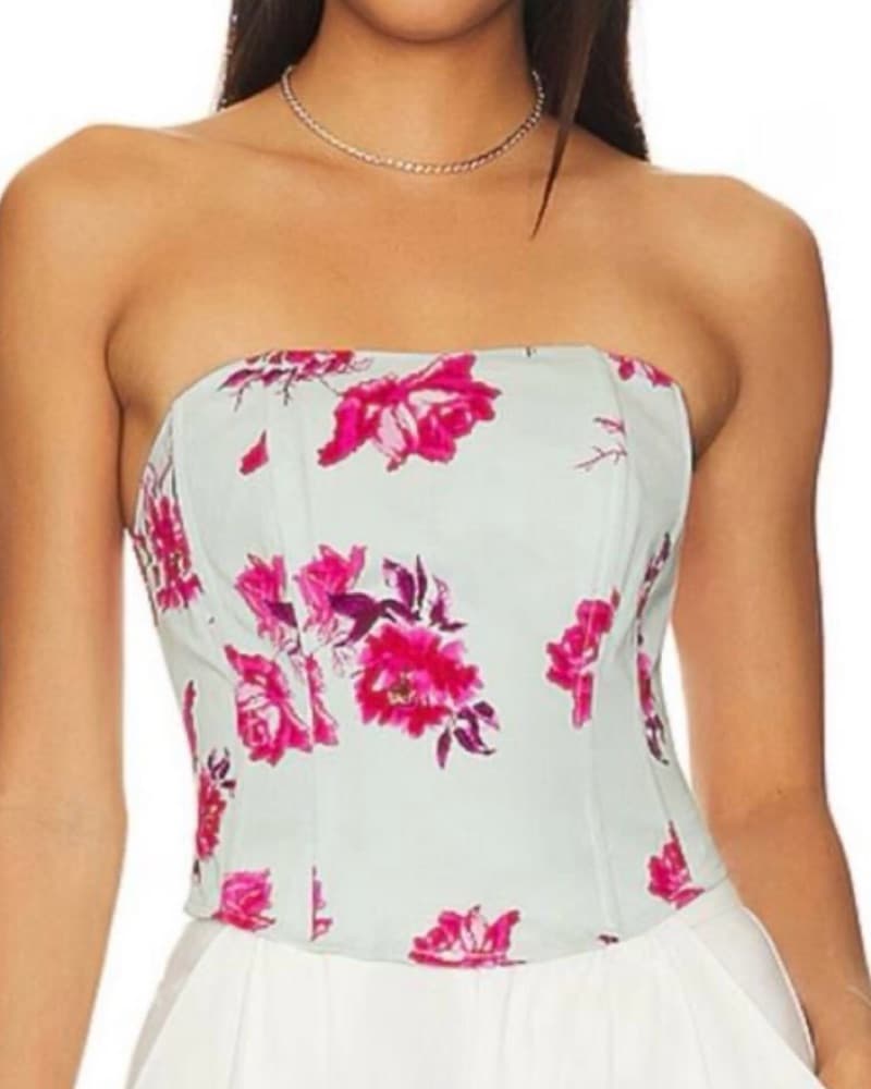 THE LANAI TOP - summer peony / 6 - Image 1