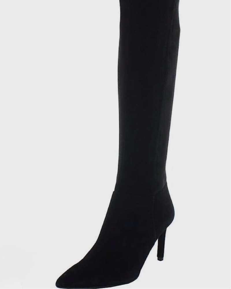 Michael Kors Suede Heeled Boots SOLD OUT - Image 2