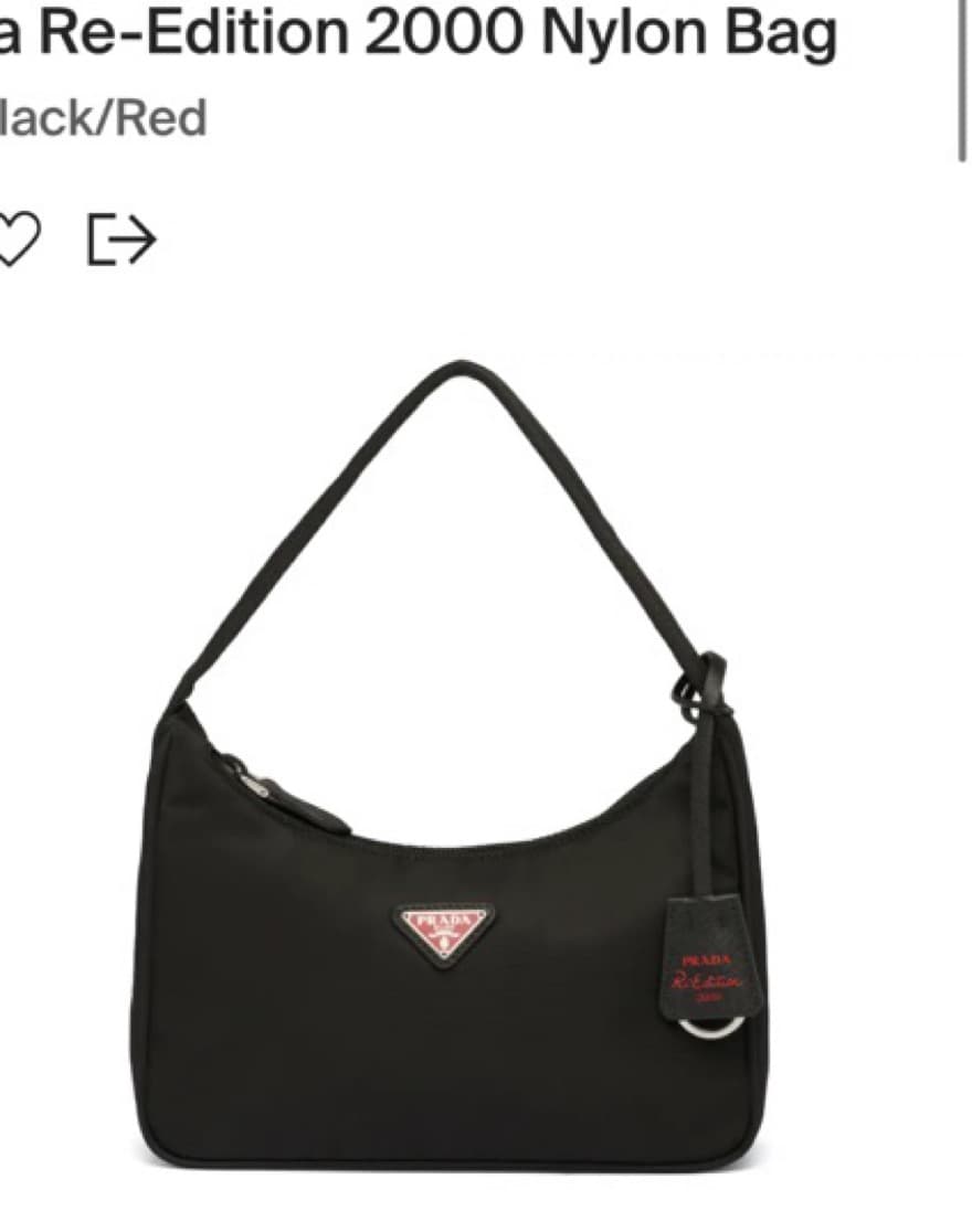 Prada Re-edition Black/red  - Image 1