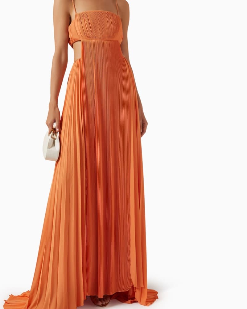 ALEXIS ORANGE VARRANZA MAXI DRESS - Image 2