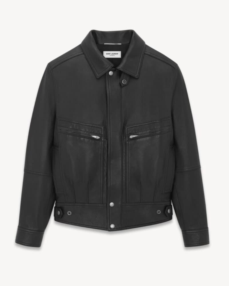 Saint Laurent Leather Jacket  - Image 1