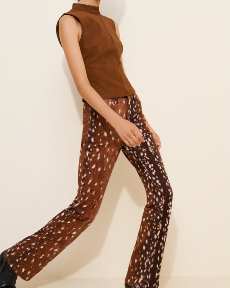 Wrangler Boot Cut Deer Print Pants  - Image 3