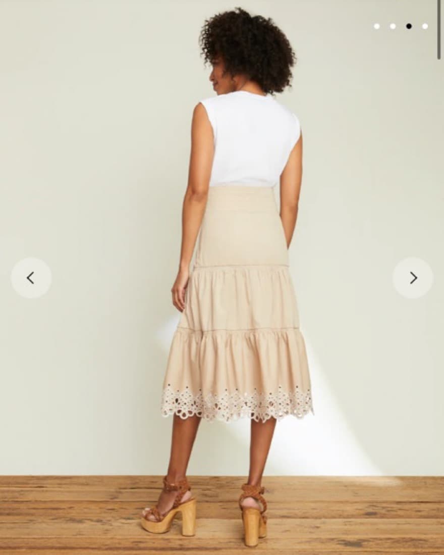 Veronica Beard Amaia Eyelet Dress - Image 3