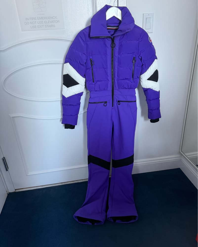 Fusalp Ski Suit Clarisse Purple Onesie S - Image 1