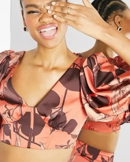 ASOS EDITION Draped Matching Set  - Image 2
