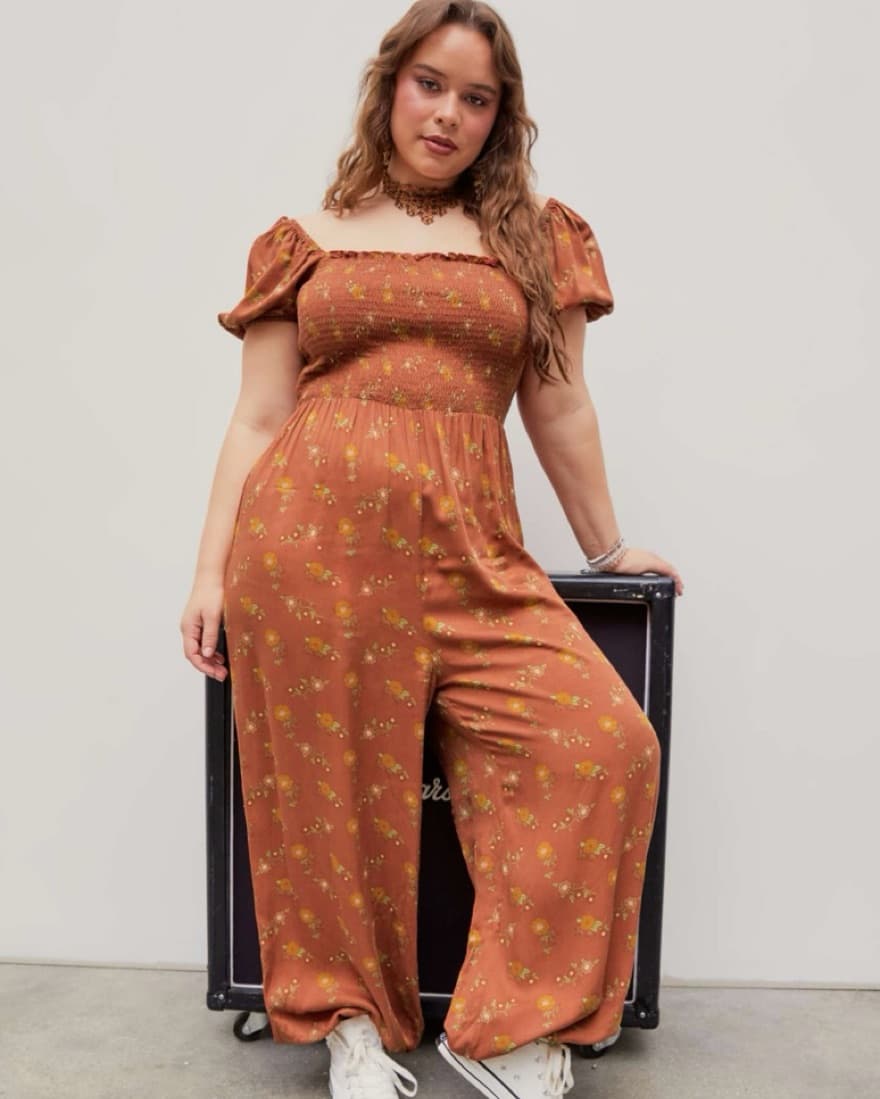 FLORAL JOGGER JUMPSUIT - Image 2