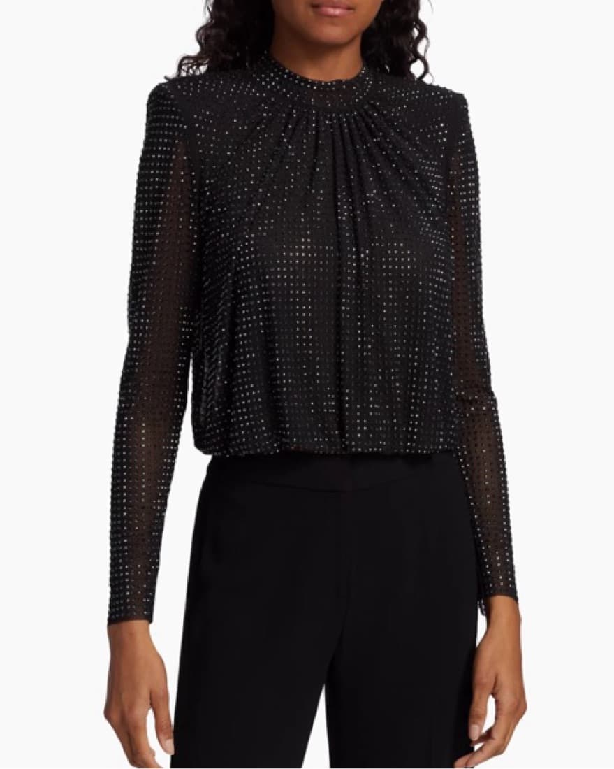 Self Portrait Rhinestone Top - Image 2