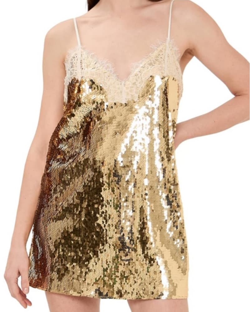 Retofete Sequin Lace Dress - Image 2
