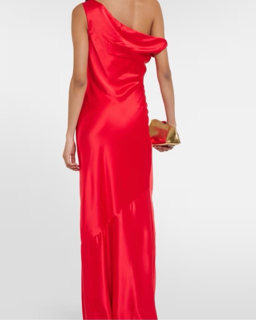 Red Staud Maxi Dress - Image 3