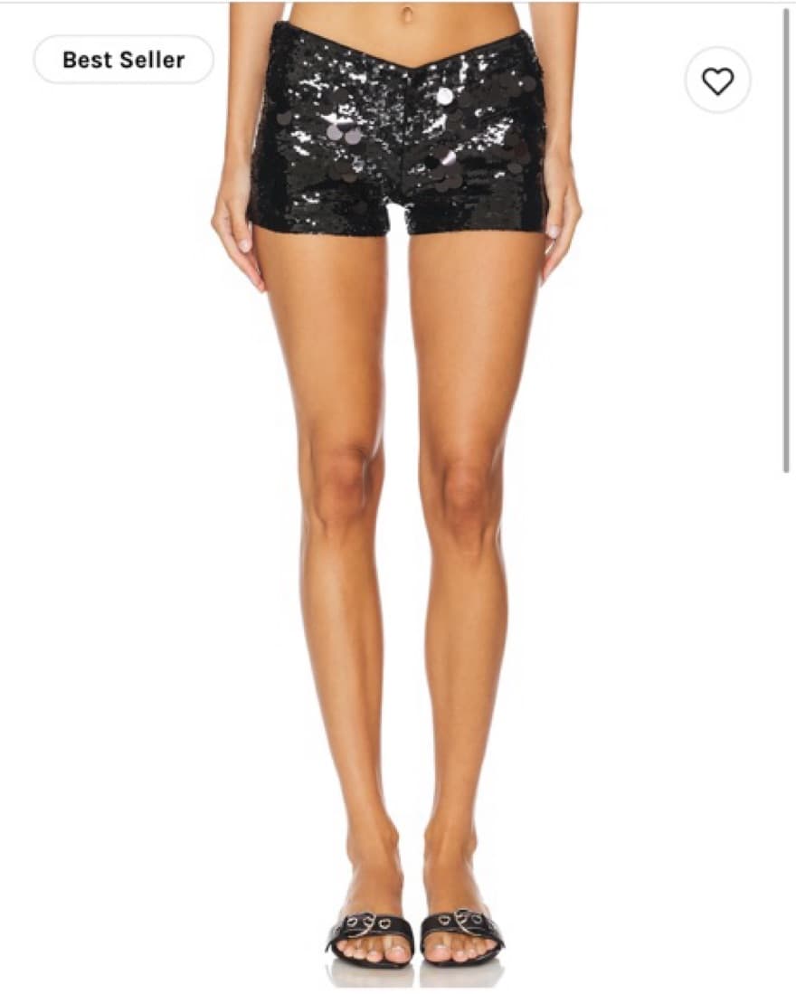 Guizio Short In Black  - Image 1
