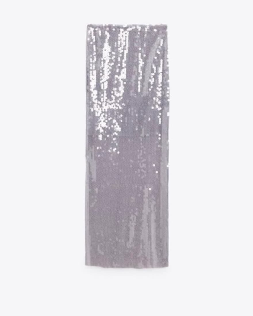 Zara Sequin Skirt - Image 4