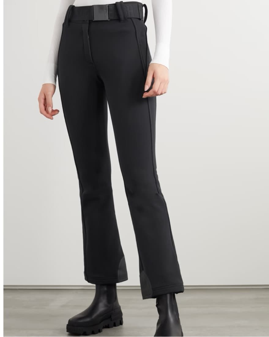 Pippa belted flared ski pants - Image 1