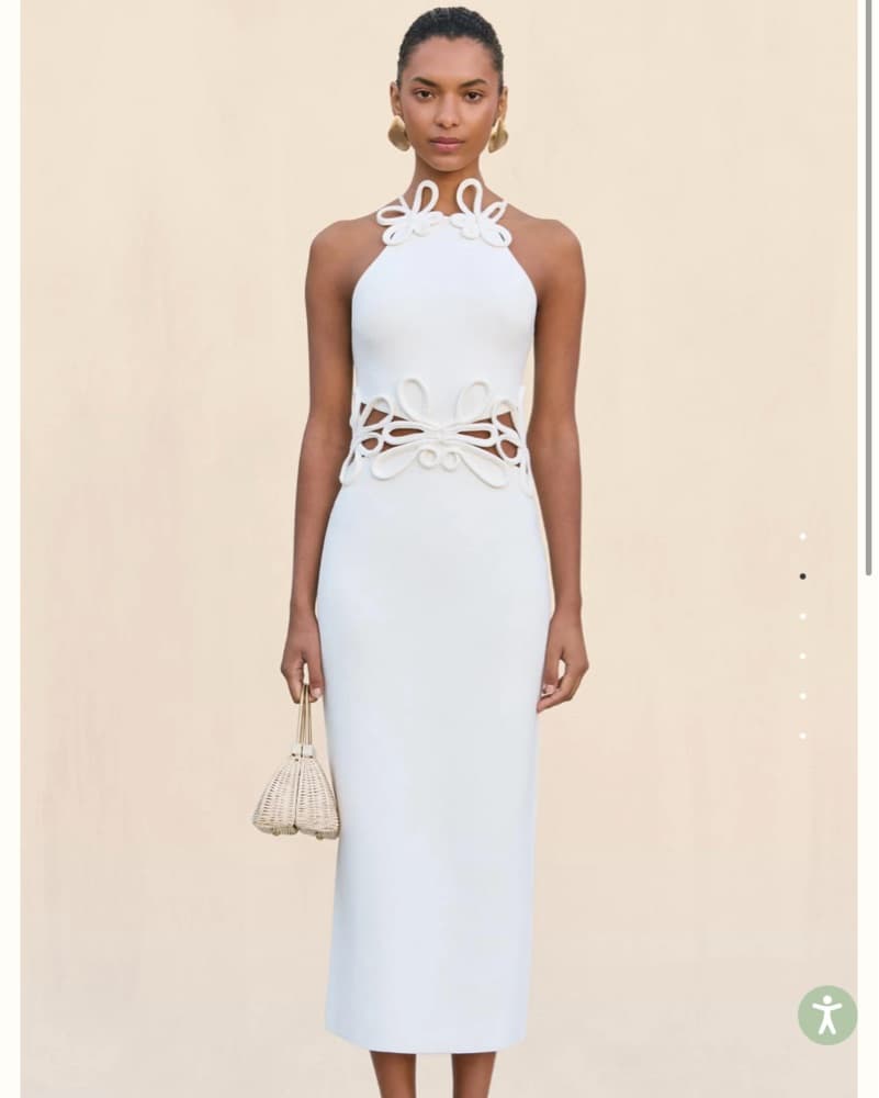 Cult Gaia Jena Floral Midi Dress - Image 4