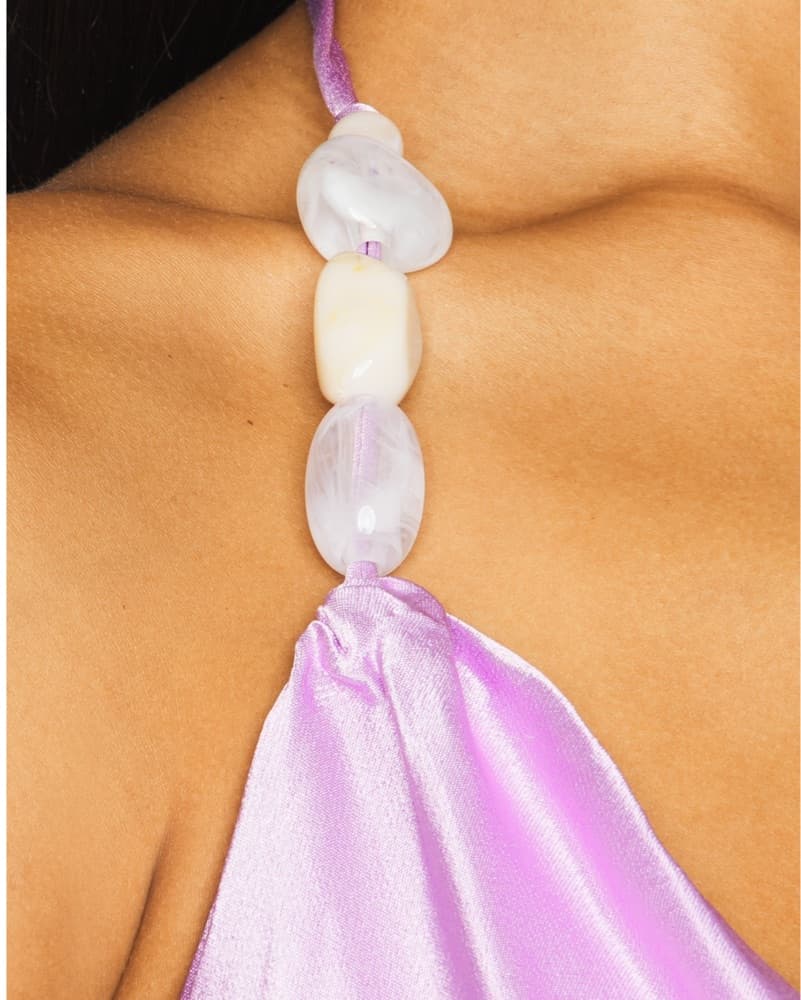 Revolve Lilac Jeweled Dress - Image 2