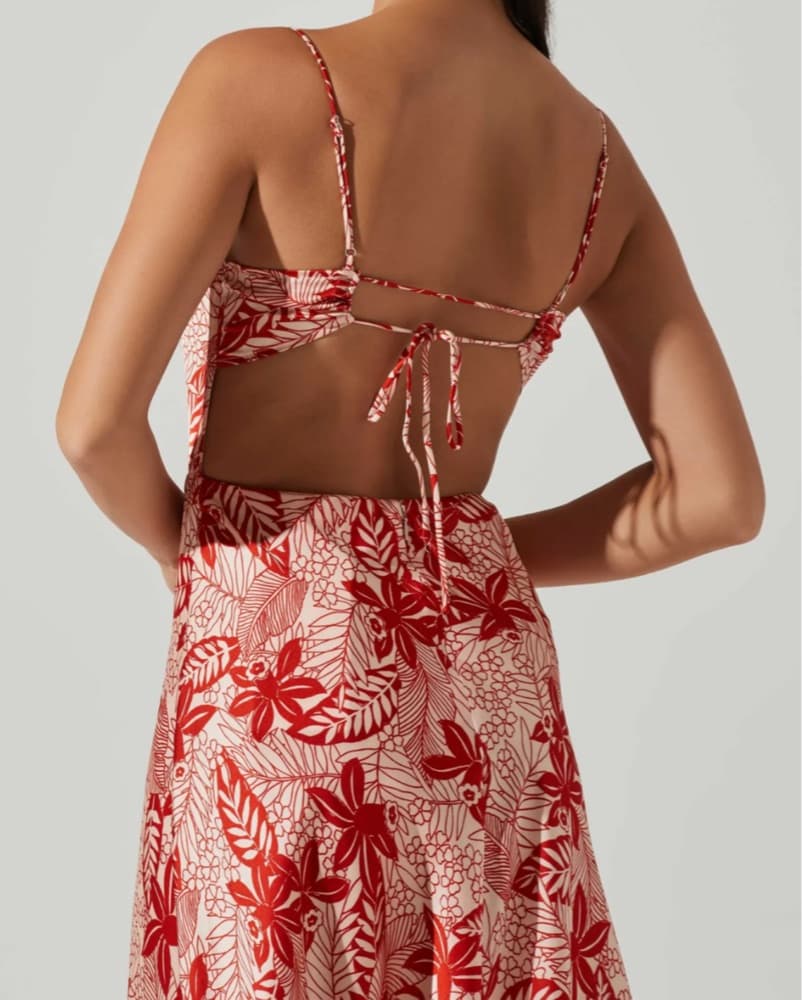 Astr The Label  Josiane Midi Dress - Image 3