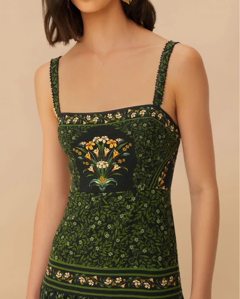 Flowers Linen Farm Rio Dress - Image 2