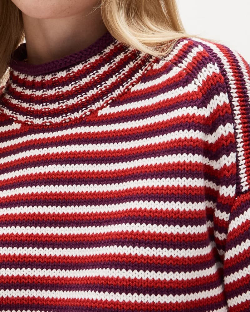 J.Crew Rollneck Sweater In Stripe - Image 3