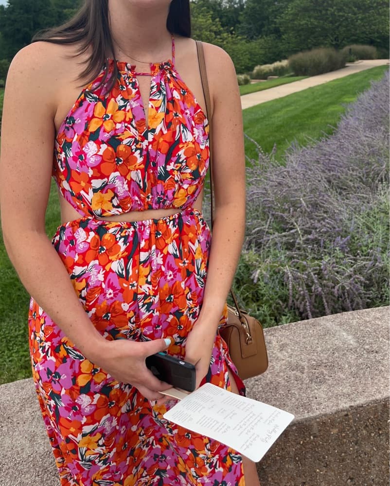 Petal and Pup floral backless dress - Image 3