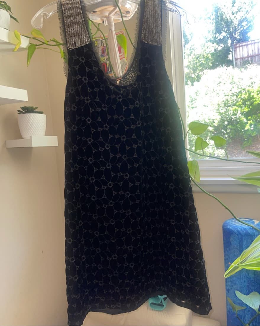 Beaded Embroidery, Mid length dress  - Image 2