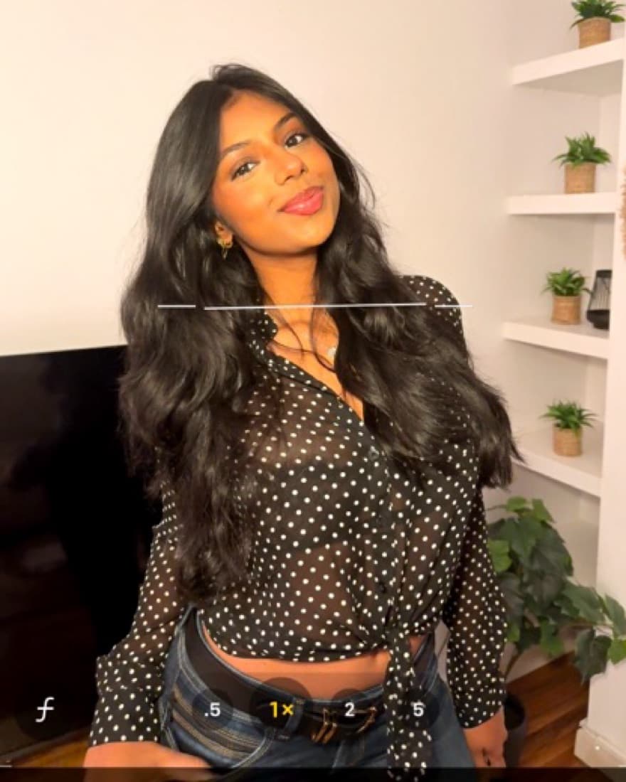 Sheer Polka Dot Top - Image 2