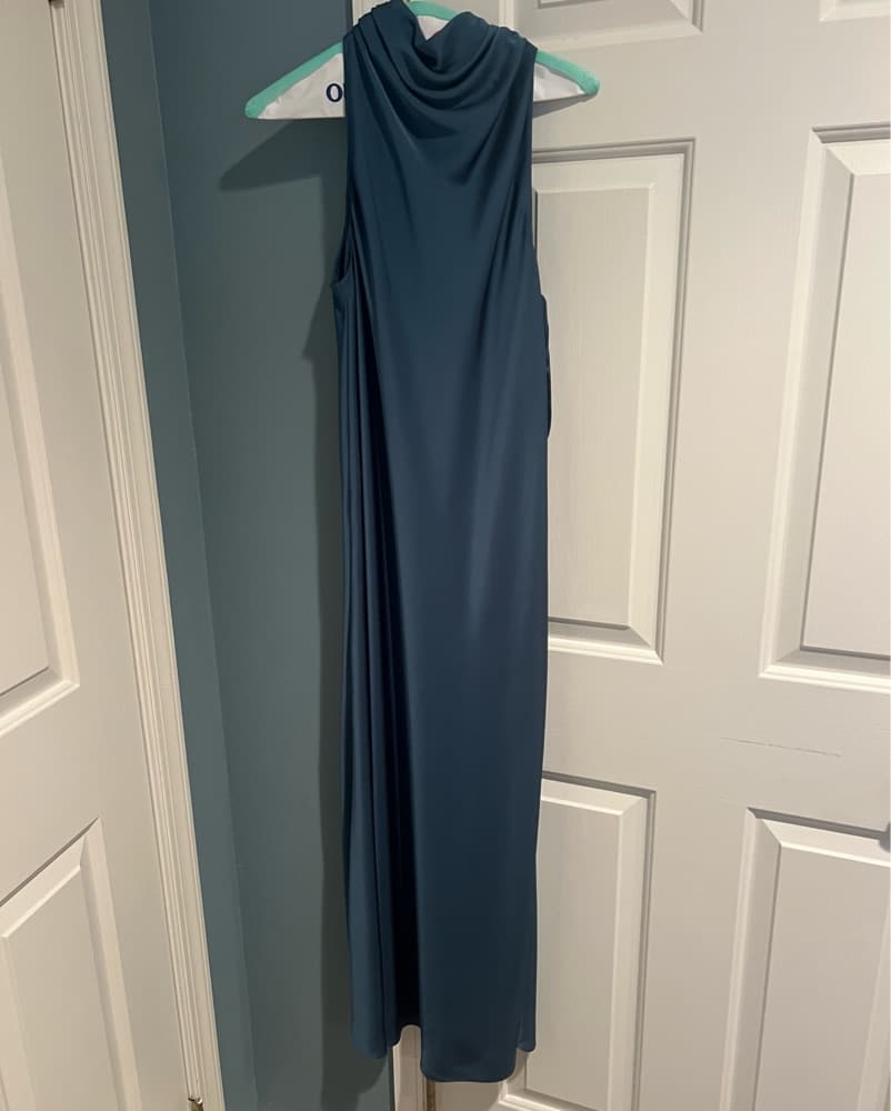 Ted Baker Silk Cowl Neck Dress - Size 1 - Image 1