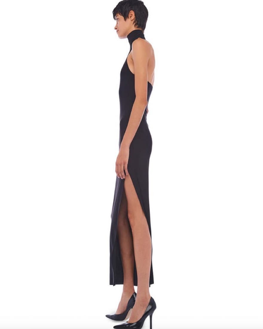 Halter Neck Maxi Dress - Image 3