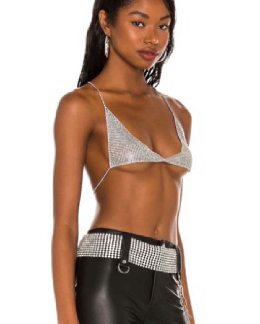 Revolve Rhinestone Bra - Image 2
