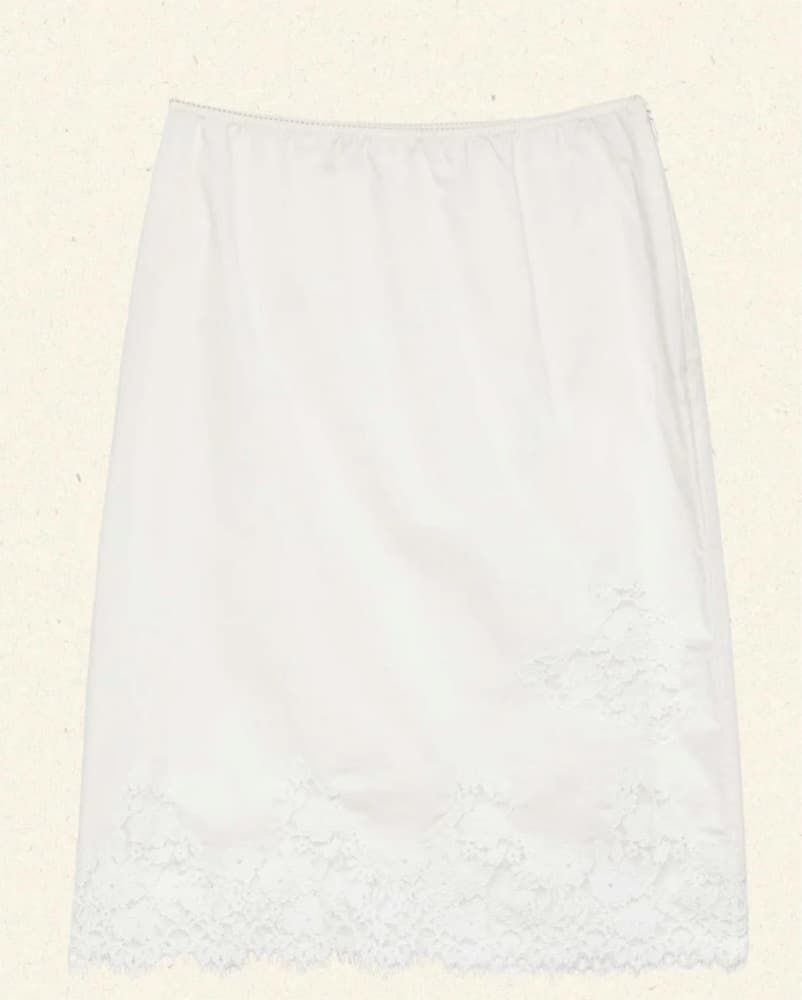 Doen Melanie Skirt In Sea Salt - Image 2