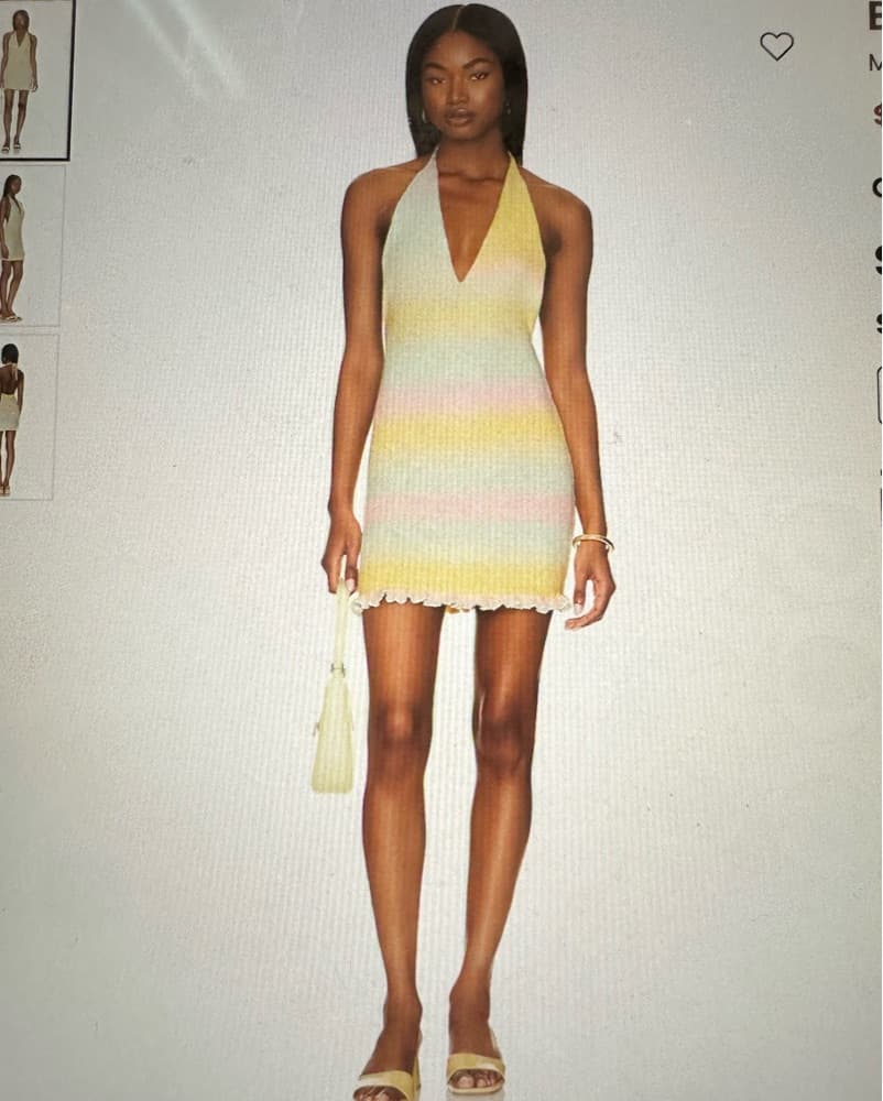 Mini Rainbow Dress  - Image 1