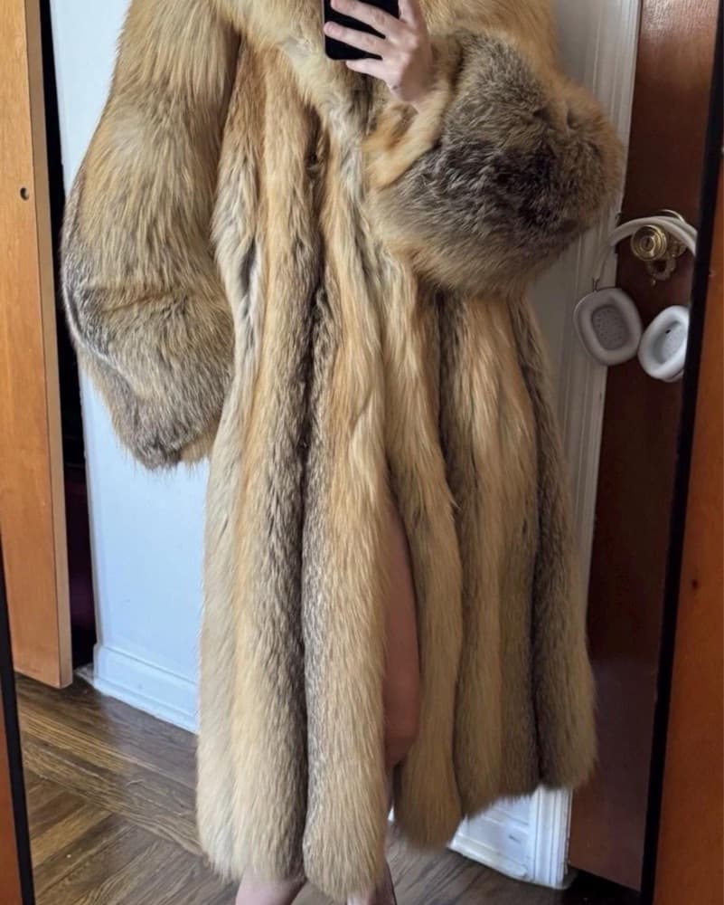 Long Fur Coat - Image 3